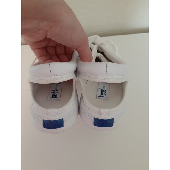 KEDS Bubble Sling White Lea Sneakers Machine Washable size 6.5 NEW Ladies - Picture 4 of 6